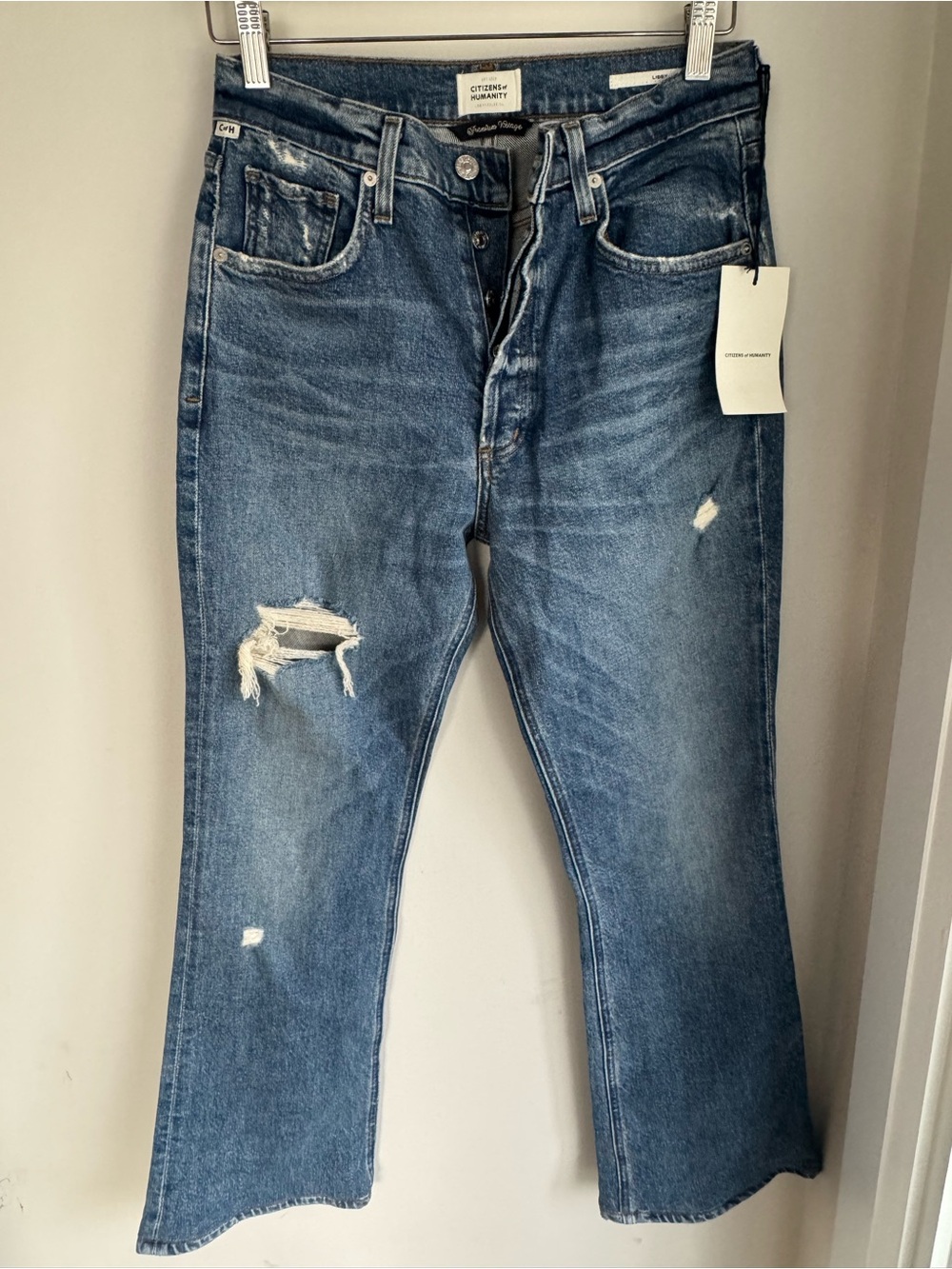 Citizen of Humanity Libby High Rise Bootcut Jeans-Arthouse wash